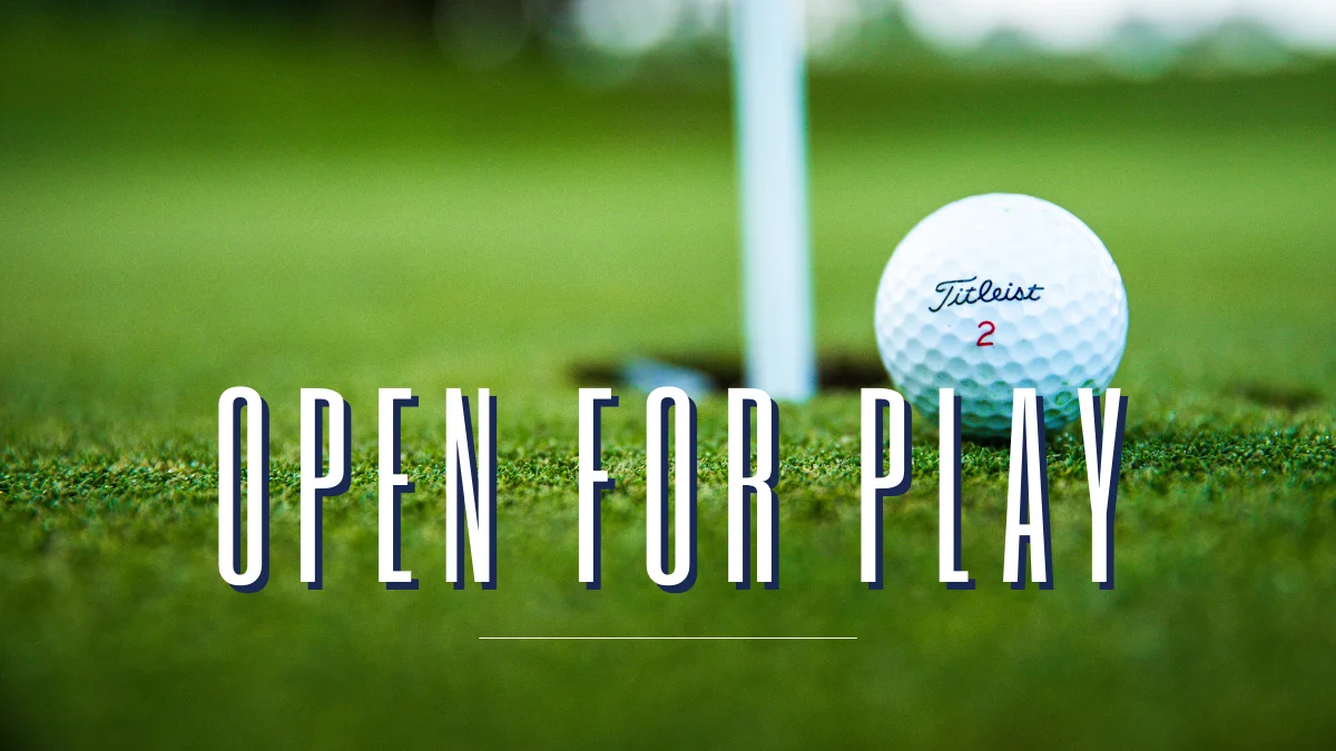 All Courses open for the 2024 Season!