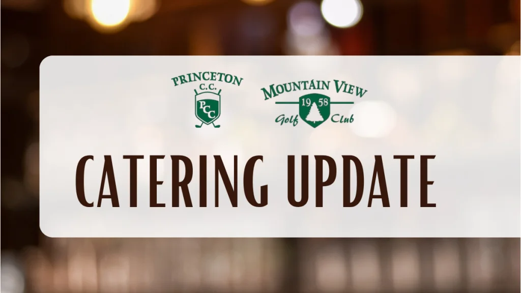 Catering Announcement